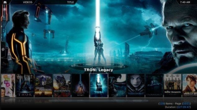 XBMC media centre